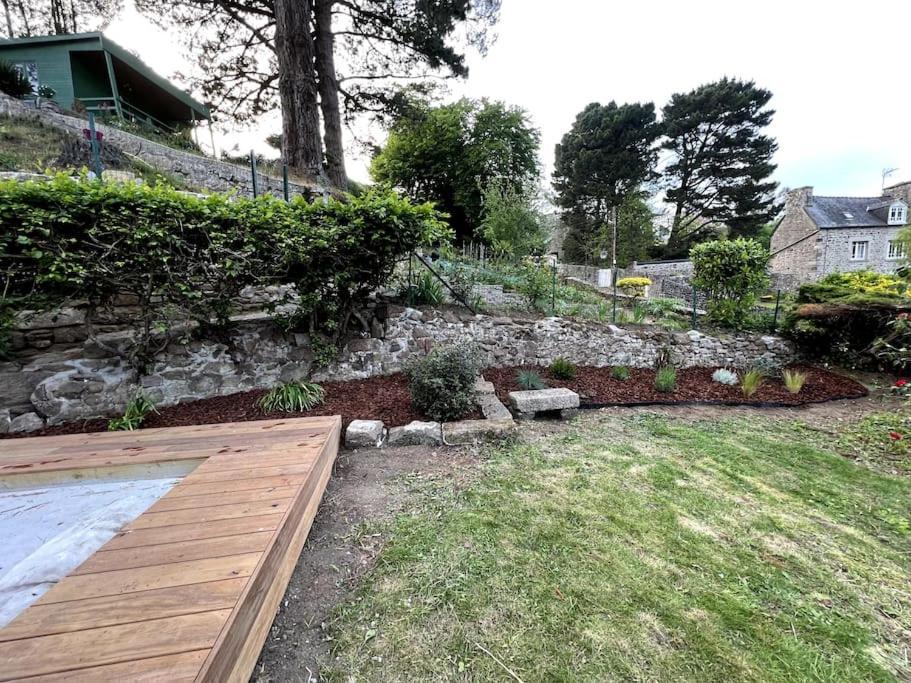 Superbe Appartement Avec Jardin Dinan Centre - Jerzual Zewnętrze zdjęcie