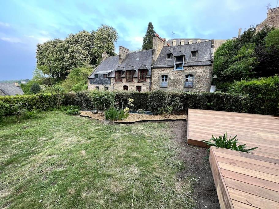 Superbe Appartement Avec Jardin Dinan Centre - Jerzual Zewnętrze zdjęcie